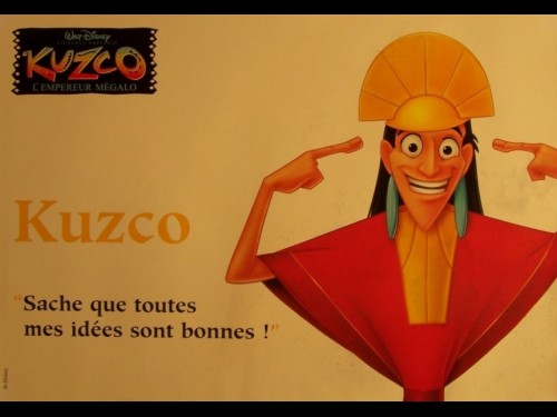 KUZCO, L'EMPEREUR MEGALO