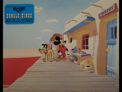 DONALD ET DINGO AU FAR WEST - DONALD DUCK GOES WEST