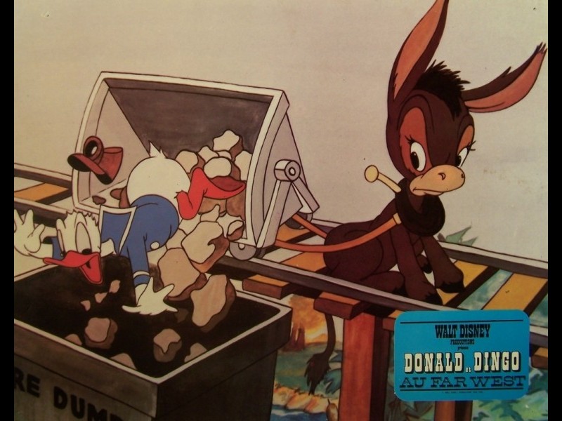 Photo du film DONALD ET DINGO AU FAR WEST - DONALD DUCK GOES WEST