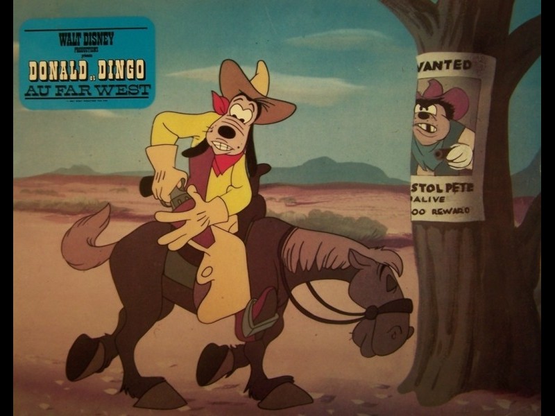 Photo du film DONALD ET DINGO AU FAR WEST - DONALD DUCK GOES WEST