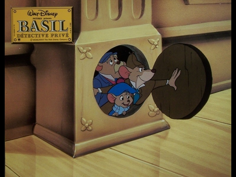 Photo du film BASIL DETECTIVE PRIVÉ - THE GREAT MOUSE DETECTIVE