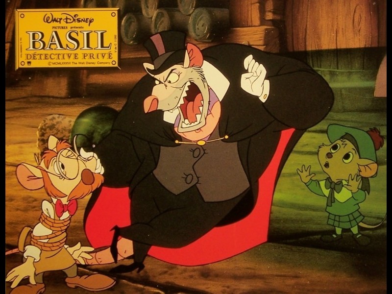 Photo du film BASIL DETECTIVE PRIVÉ - THE GREAT MOUSE DETECTIVE